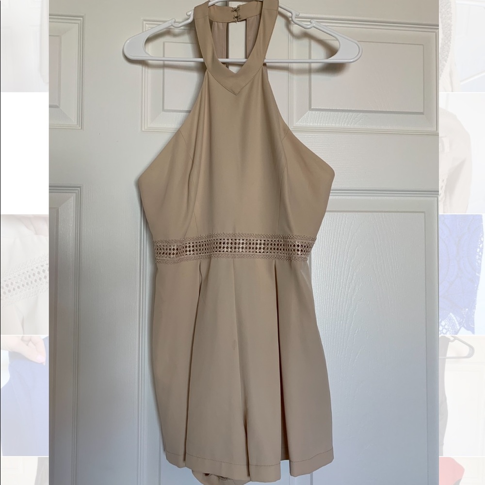 Open Back Romper